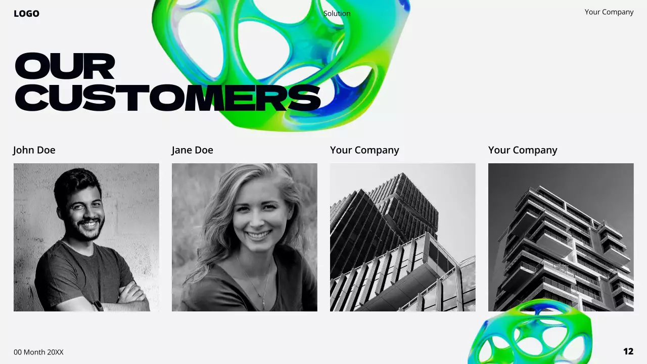 Neon Modern Sales Promotion Presentation