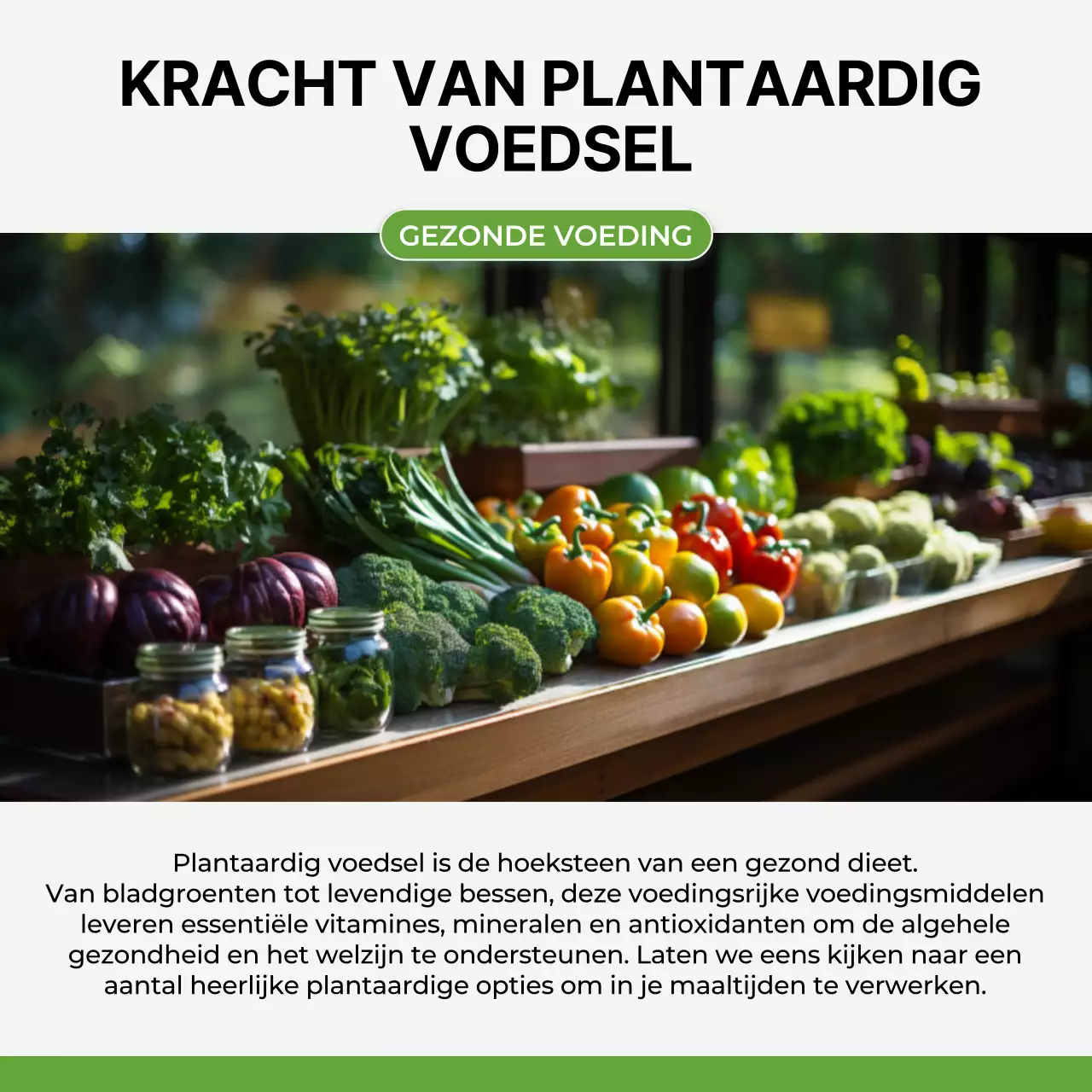 Gezonde voeding Dieet Motiverende tips