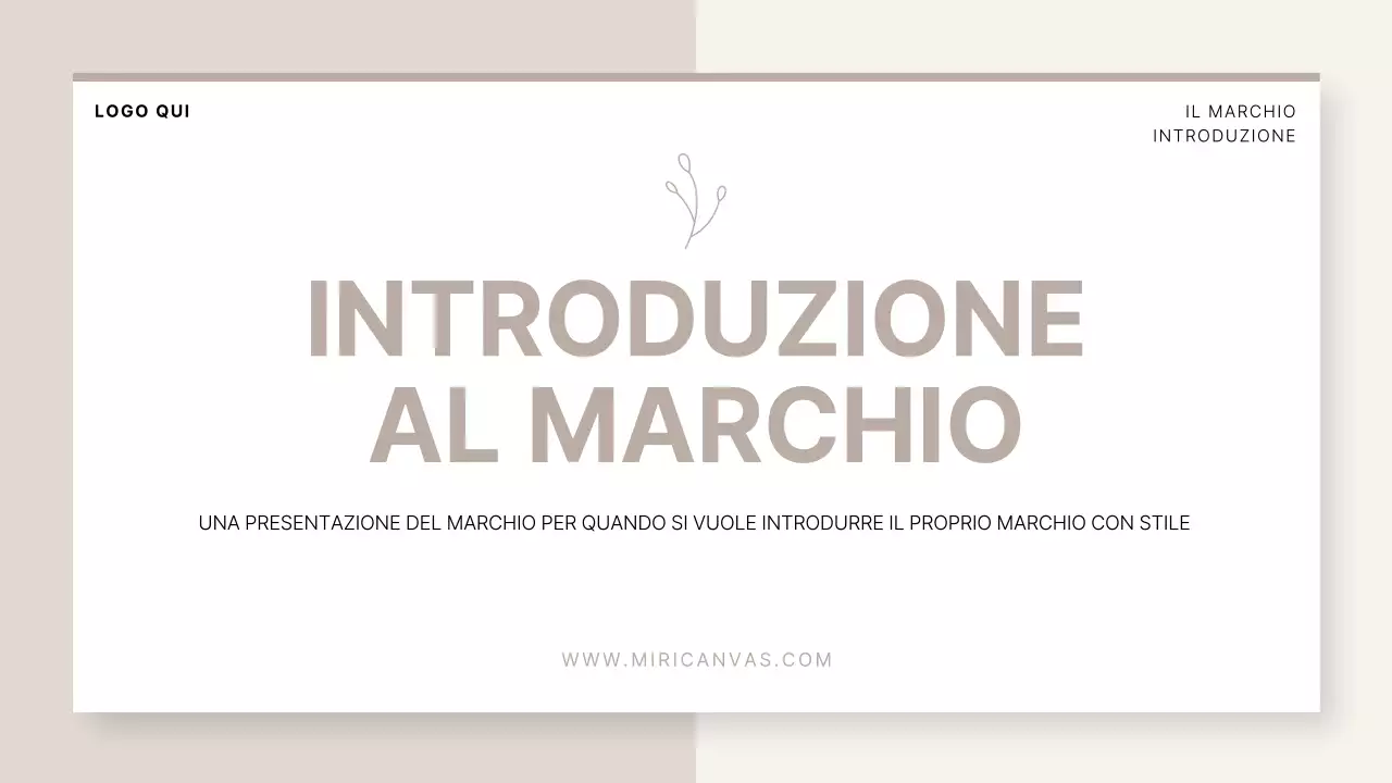 Una semplice dichiarazione di marchio beige e avorio per uno studio di candele per piccole imprese