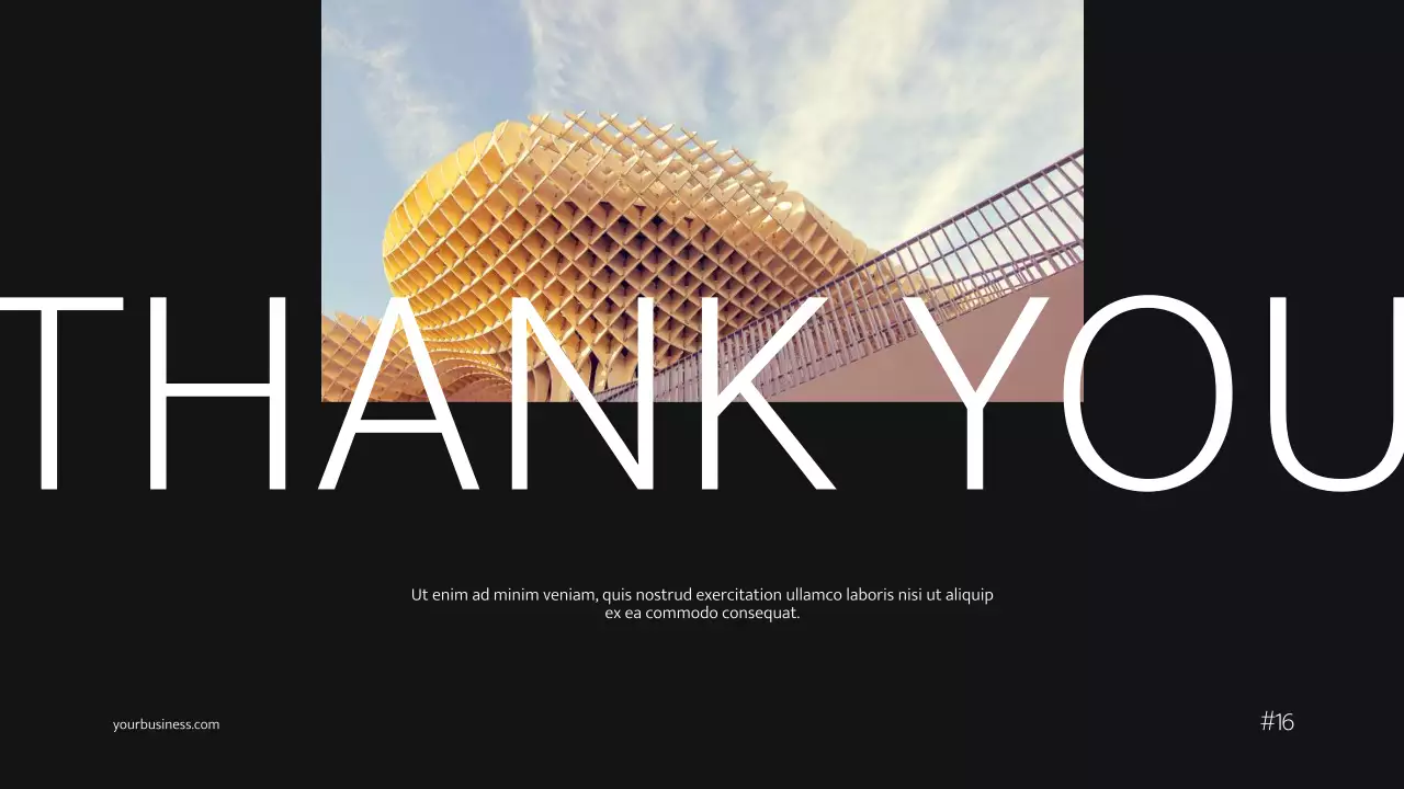 Black Modern Marketing Presentation