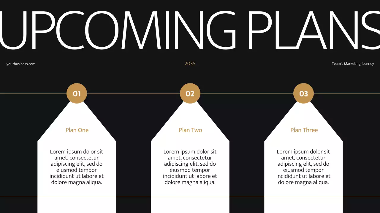 Black Modern Marketing Presentation