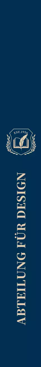 Bunte Universität mit Schullogo