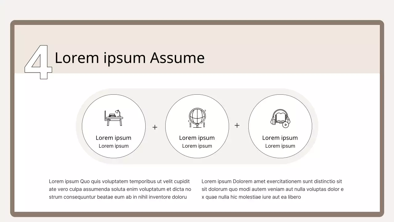 Een eenvoudige trainingsprimer in bruin en beige