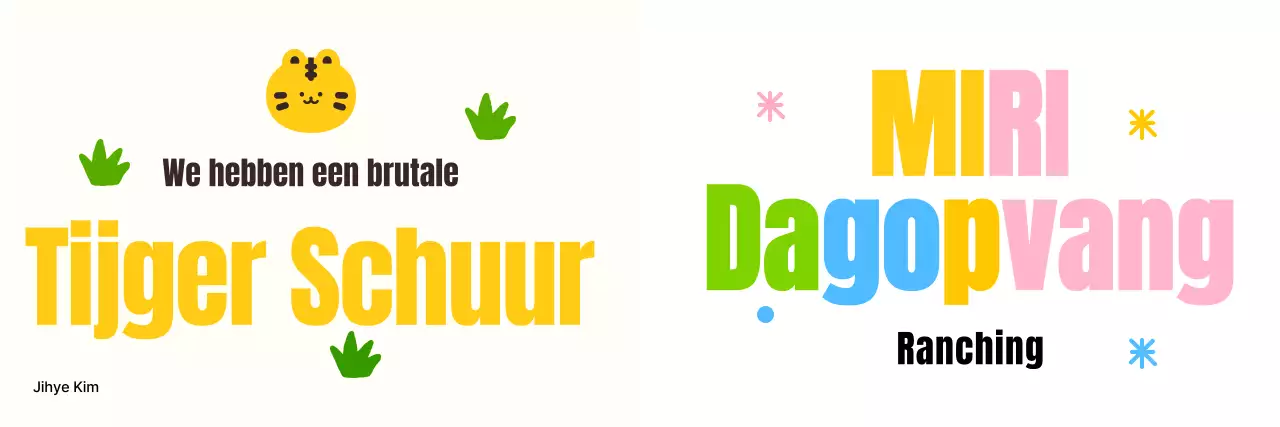 Ontwerp voor een gezellig kinderkamerconcept met dierenillustraties