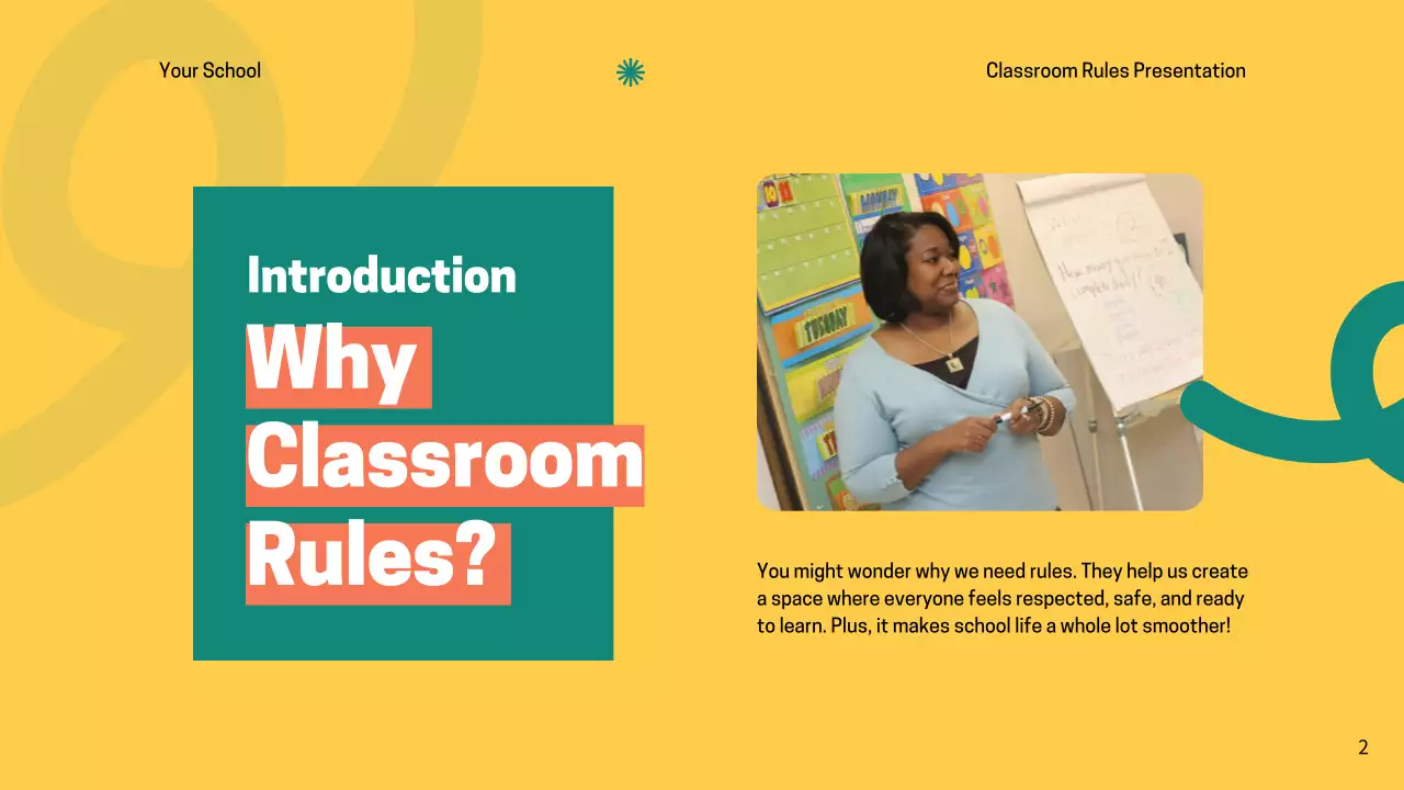 Green Simple Classroom Guide Presentation