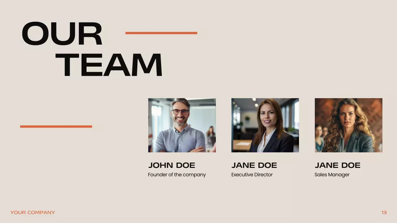 Black Professional Real Estate Presentation