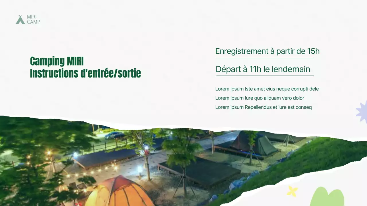 Guide des campings d'été dans la nature