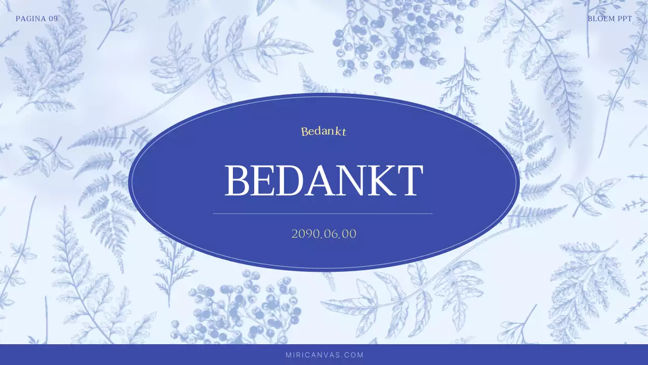 Luxe zomerbloemen in blauw en lichtblauw Klein zakelijk merk