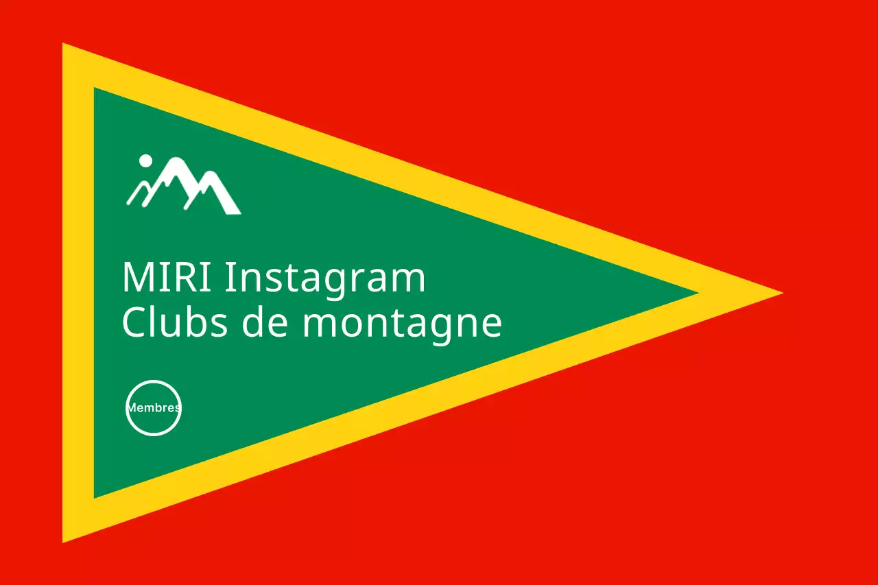 Conception d'un club de montagne utilisant des couleurs vives