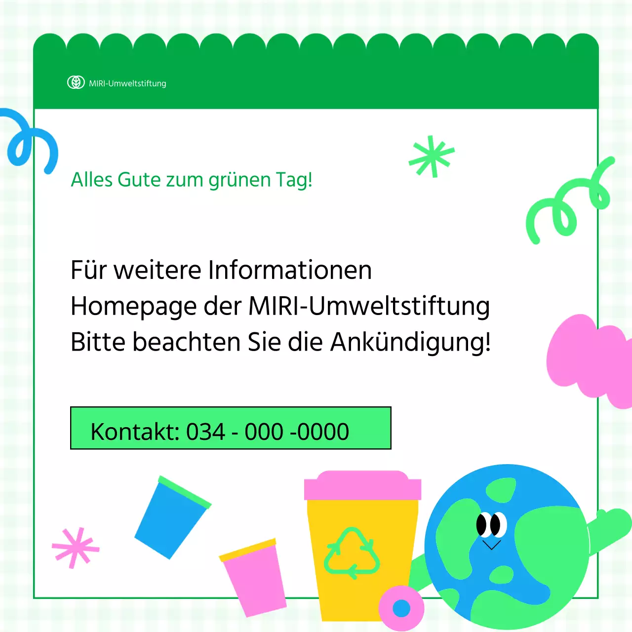 Förderung der Rekrutierung von rosa und grünen Umweltfreiwilligen unter den Studenten