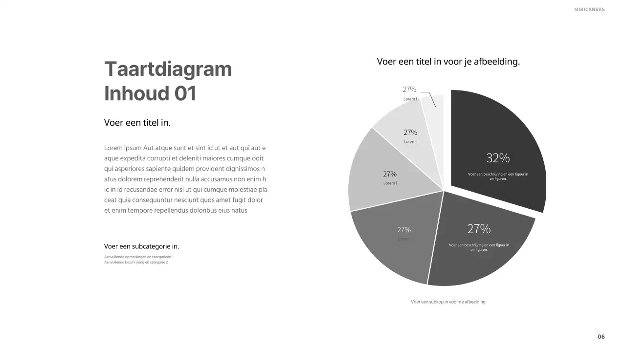Moderne afdrukbare rapporten in zwart-wit