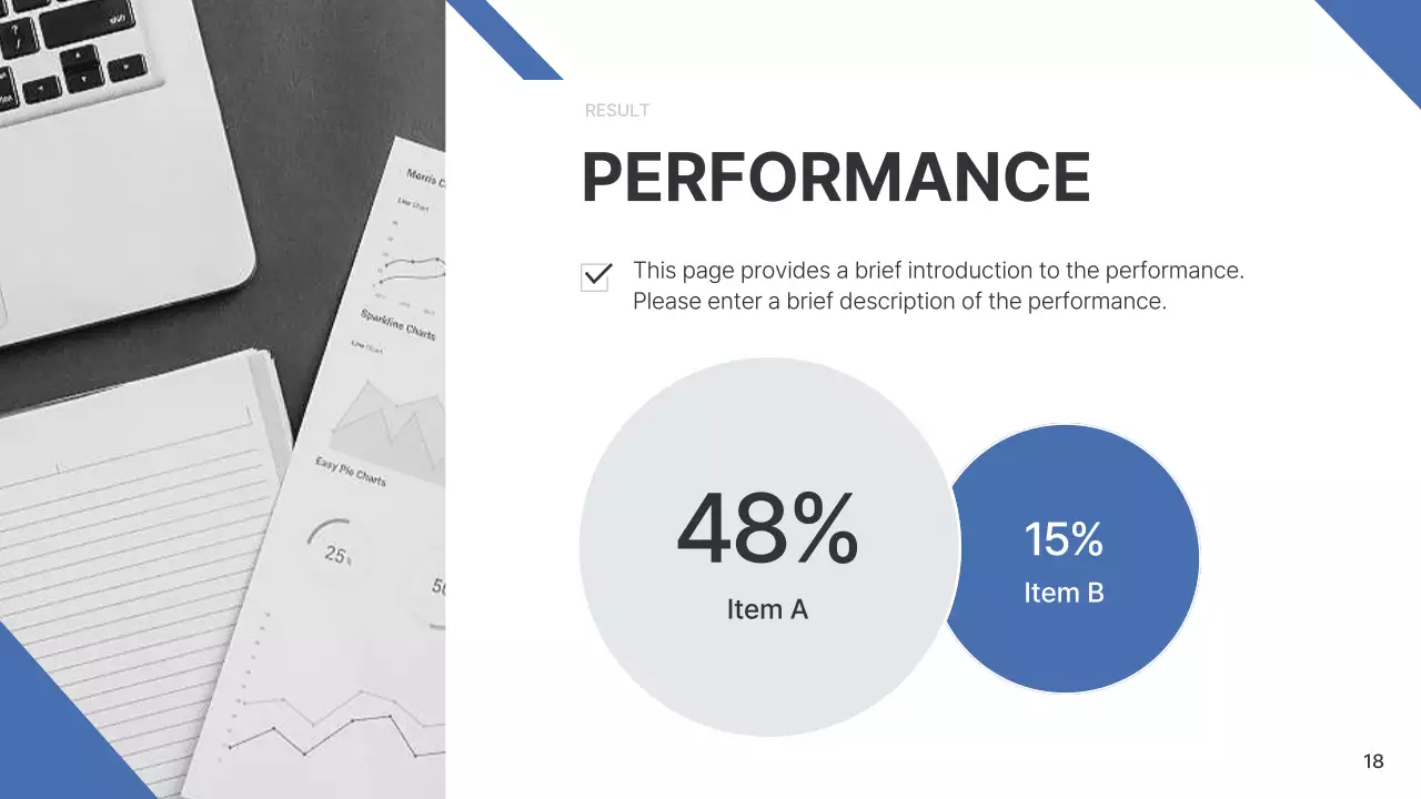 Blue Modern Company Report Presentation