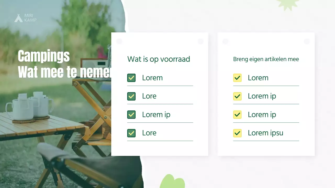 Een gids voor zomercampings in de groene natuur