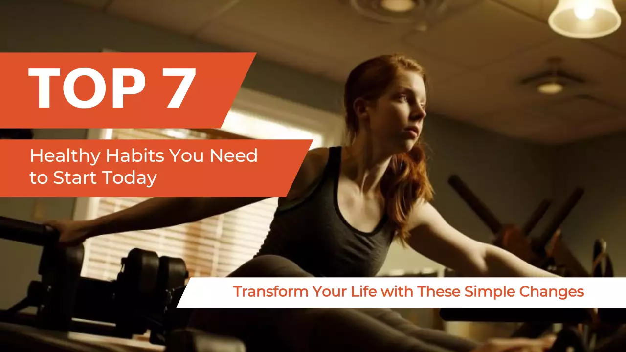 Orange Modern Health Guide YouTube Thumbnail