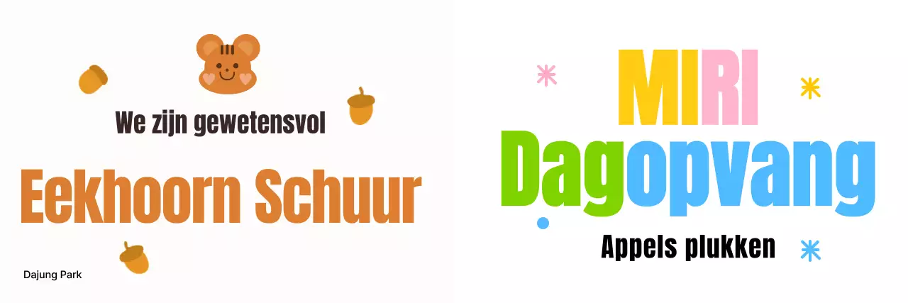 Ontwerp voor een gezellig kinderkamerconcept met dierenillustraties