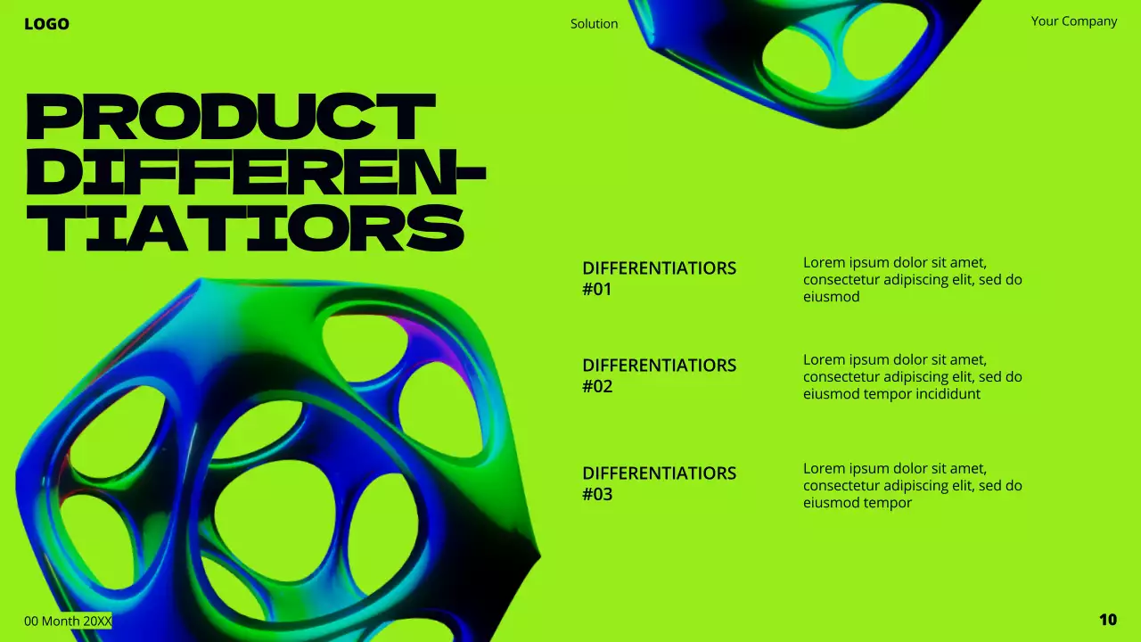 Neon Modern Sales Promotion Presentation