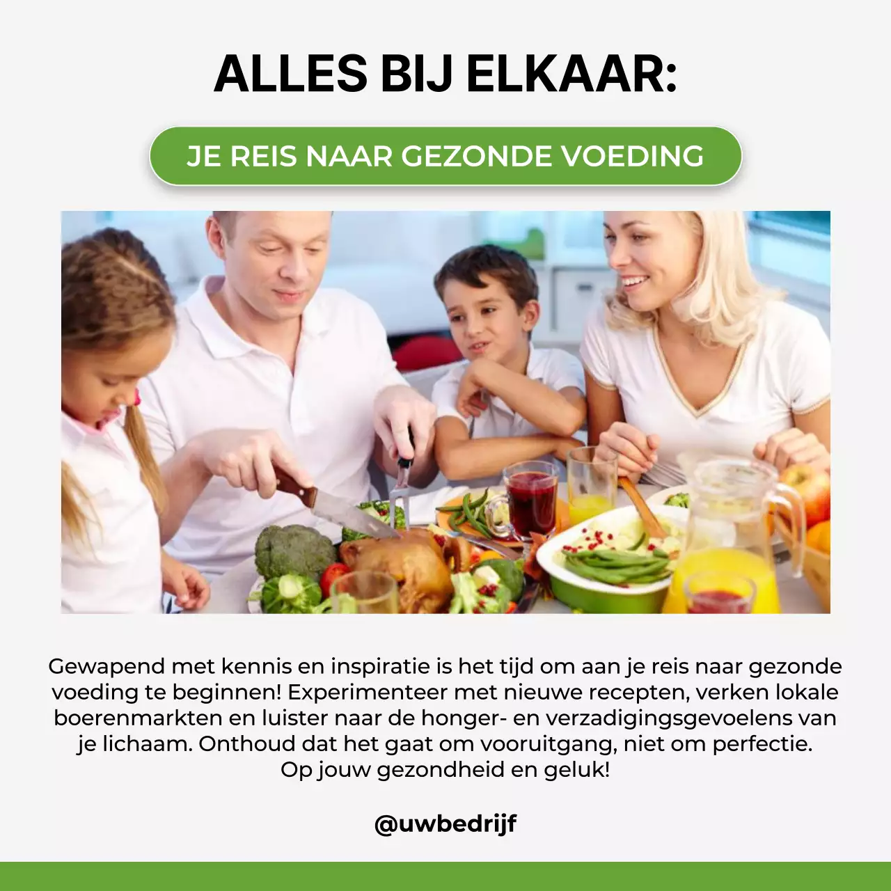 Gezonde voeding Dieet Motiverende tips