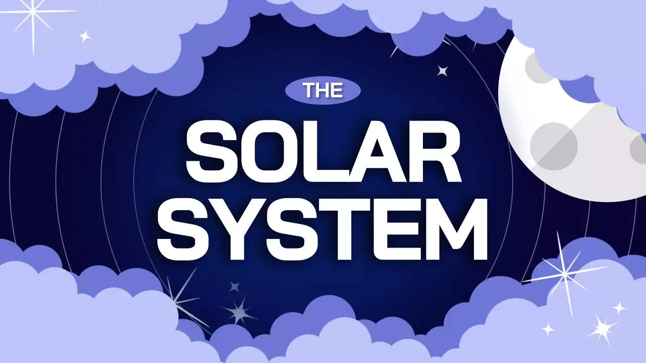 Blue Modern Solar System Course Presentation