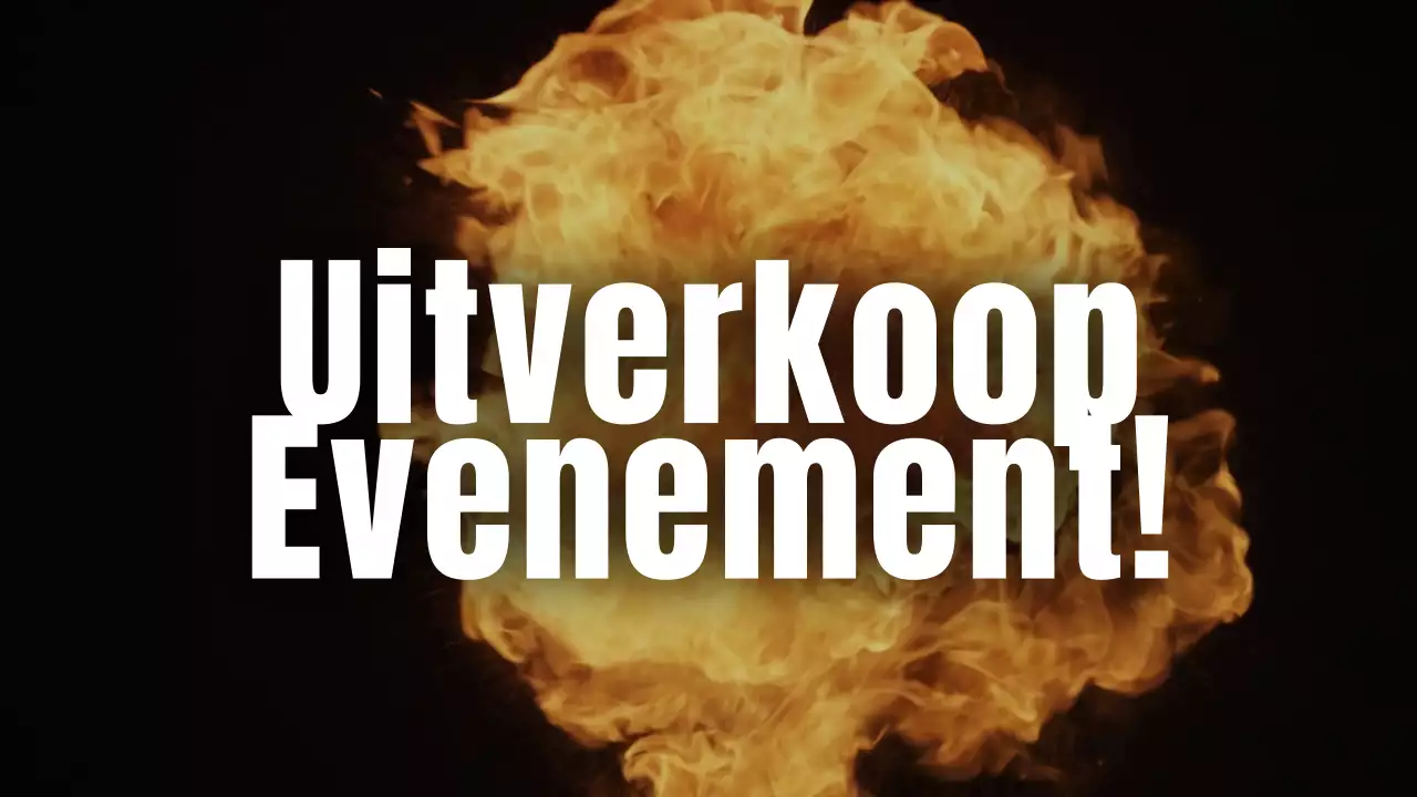 Promoot zwarte, kitscherige typografie