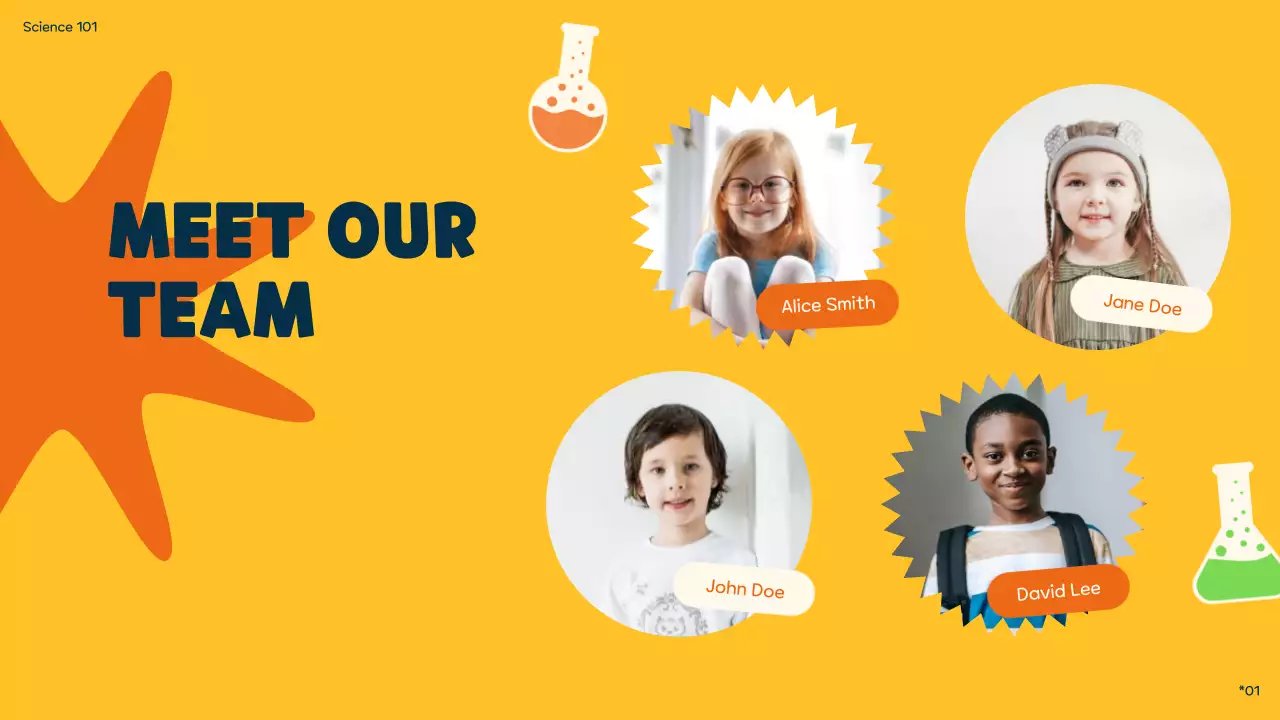 Blue Trendy Science Presentation