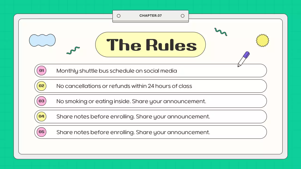Green Simple Education Guide Presentation