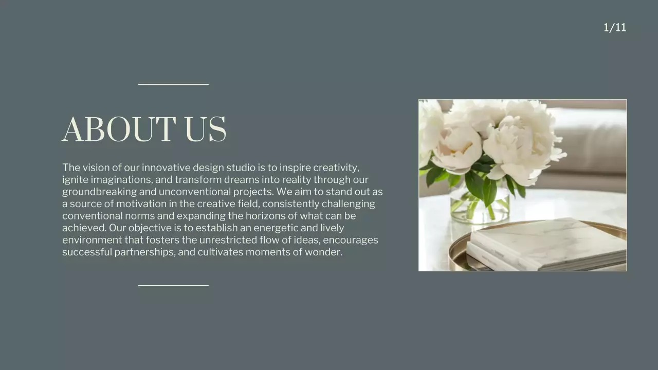 Grey Minimal Business Presentation