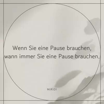 Moderne Pausen in Grau und Schwarz Besuchsposten