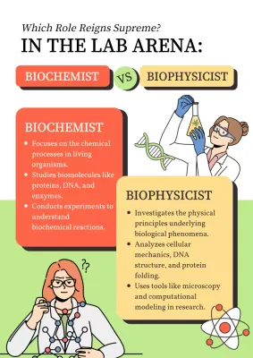 Green Simple Science Guide Poster