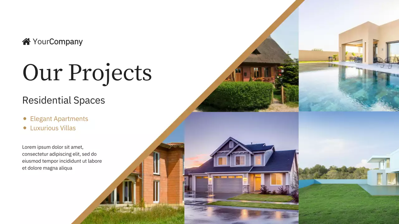 Beige Modern Real Estate Presentation