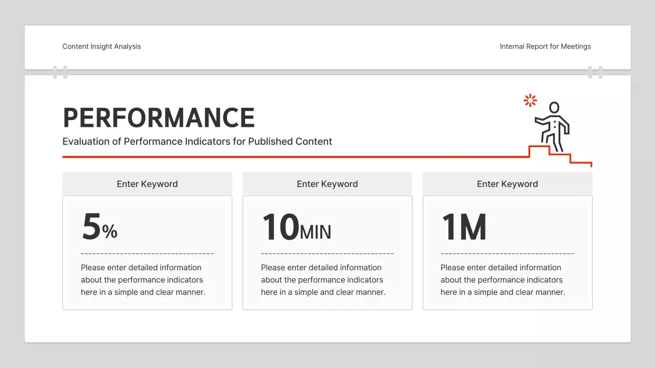 Laporan analisis konten merah dan putih yang sederhana