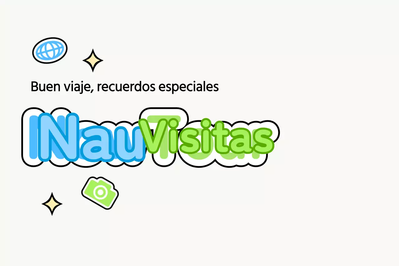 Diseña una simpática guía turística con diversos iconos