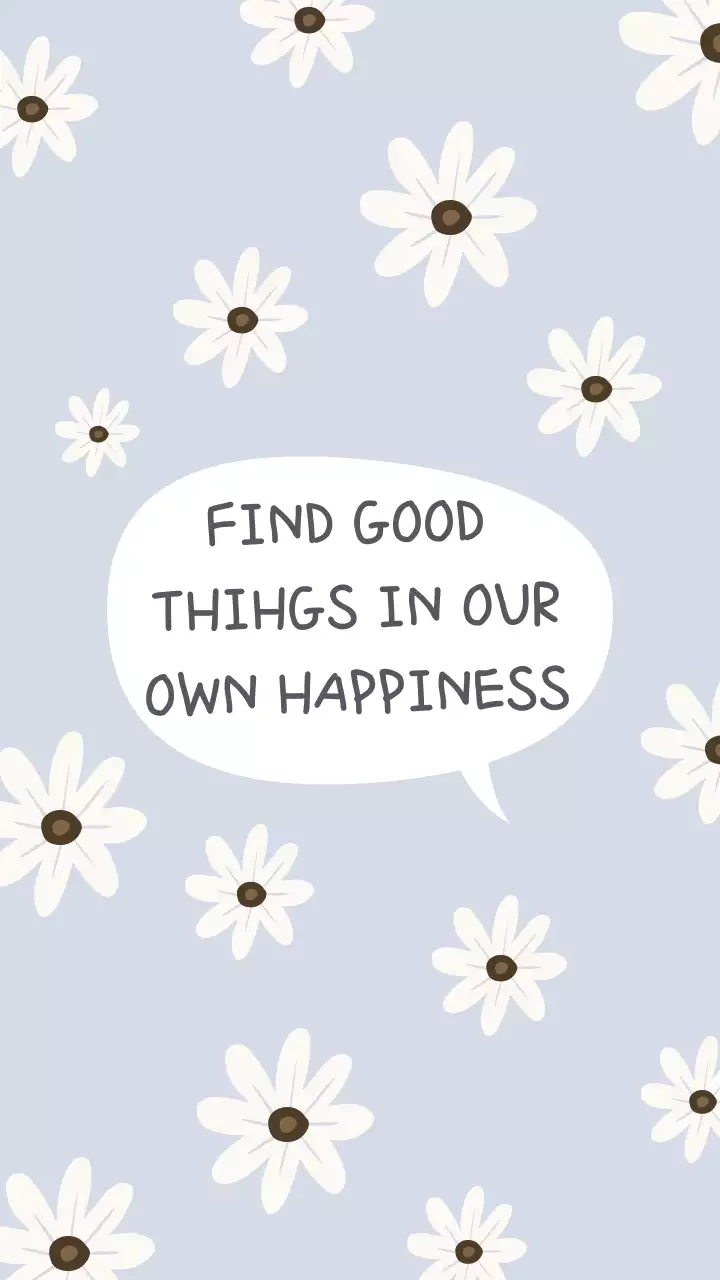 Blue Minimal Happiness Guideline Instagram Post