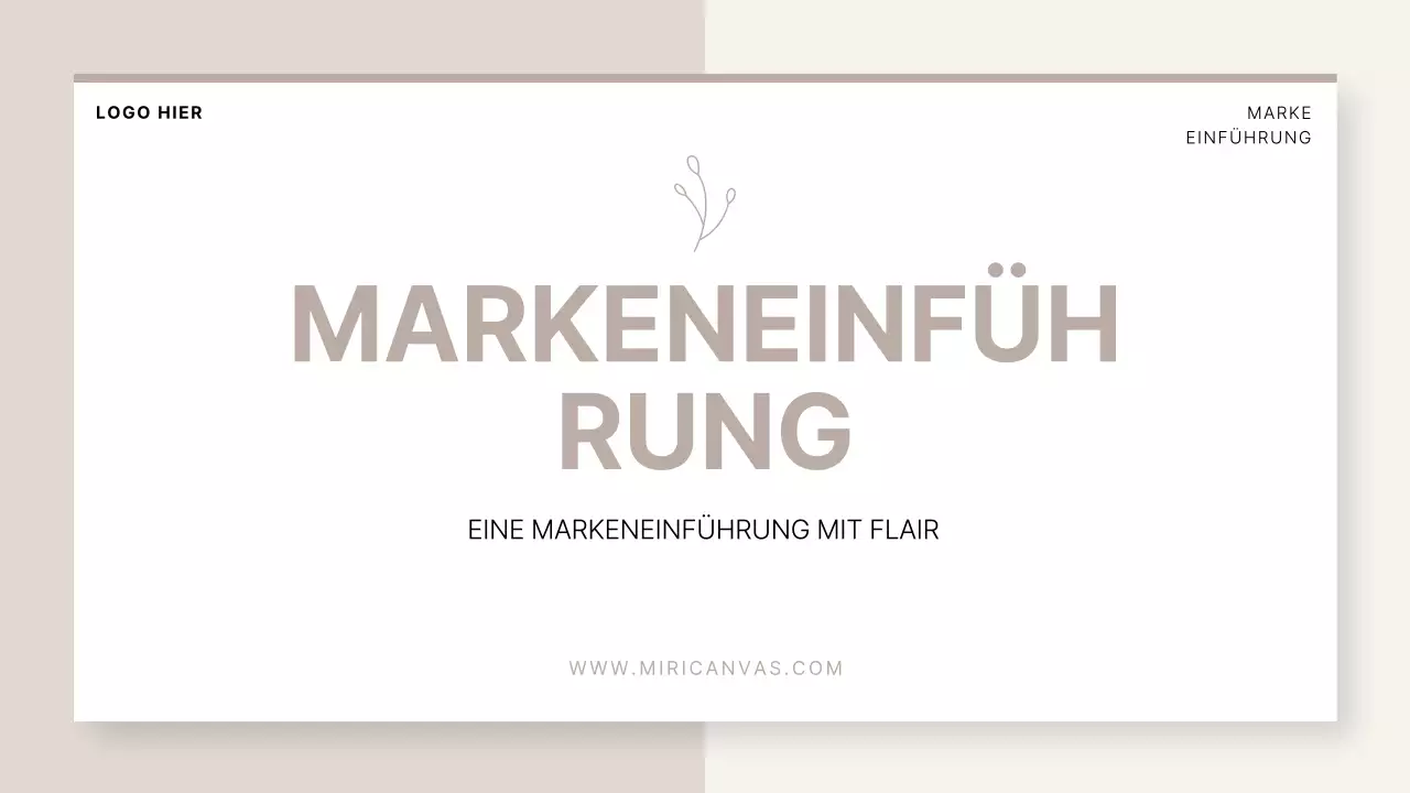 Ein einfaches beige-elfenbeinfarbenes Kerzenstudio als Markenzeichen eines kleinen Unternehmens