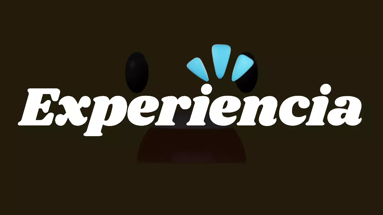 Promocionar anuncios con tipografía kitsch en azul claro