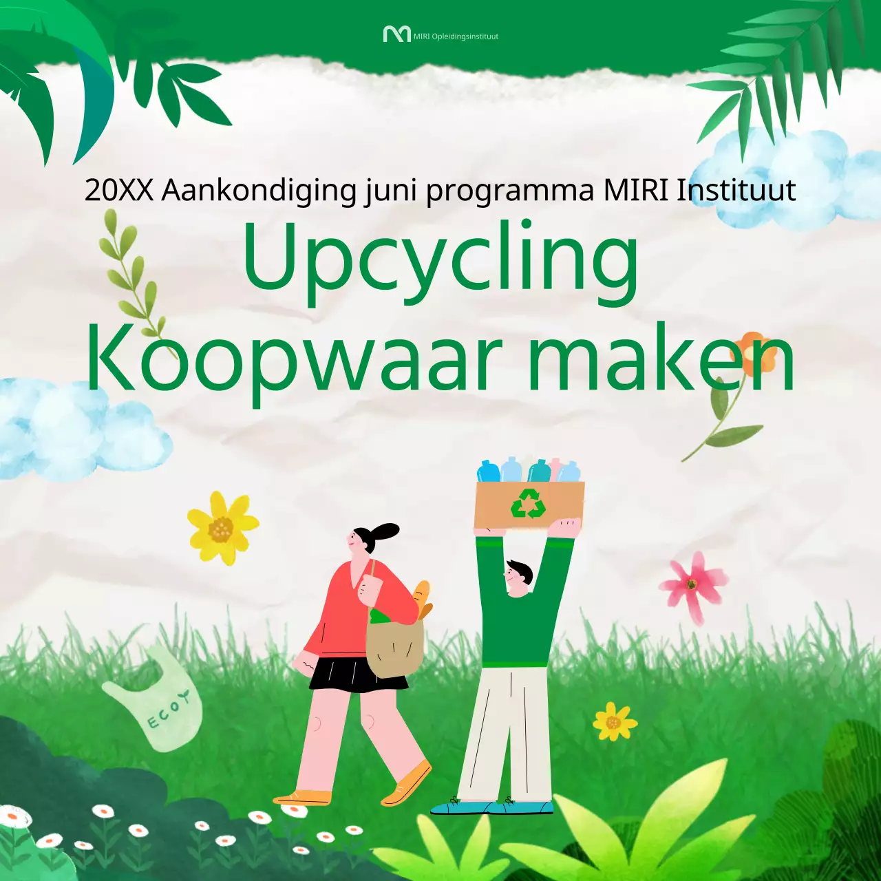 Een gids voor upcyclen in het groen