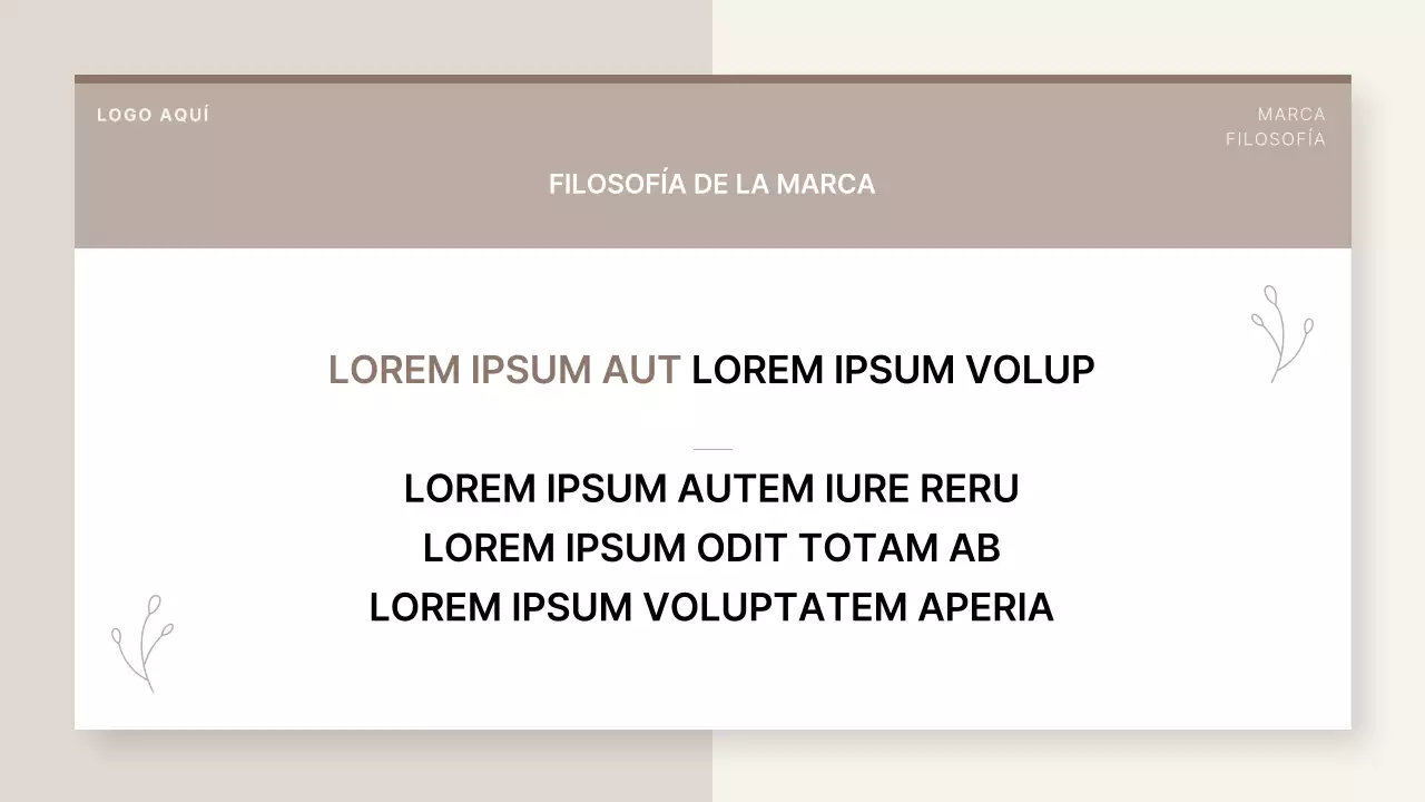 Un sencillo estudio de velas beige y marfil declaración de marca de pequeña empresa