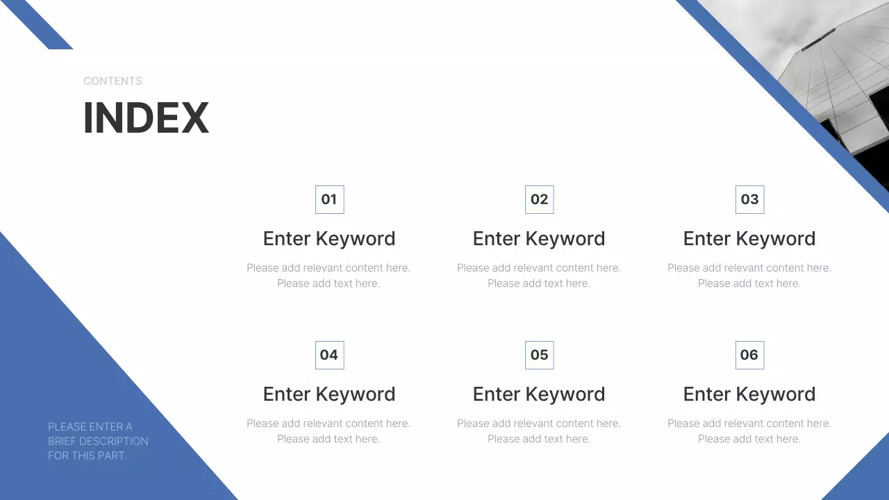 Blue Modern Company Report Presentation