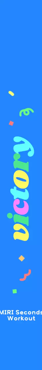 A colorful cheerleader with a cheerful phrase