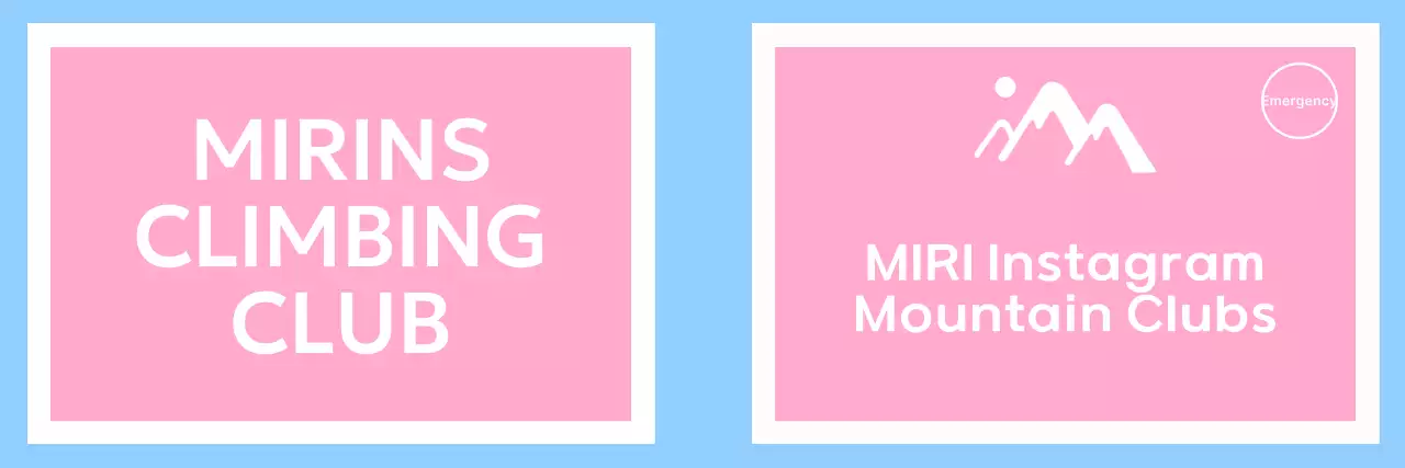 Concept design for a mountain club using bold colors