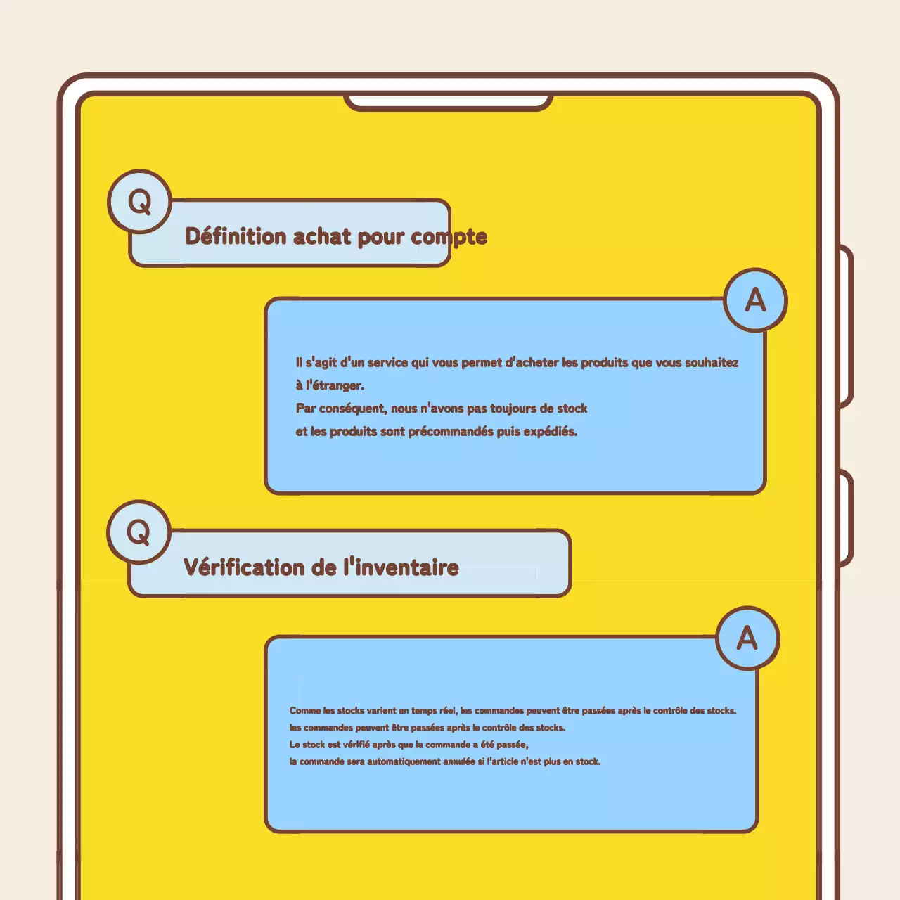 Simple jaune et bleu clair recherche d'emploi à l'étranger promotion des médias sociaux