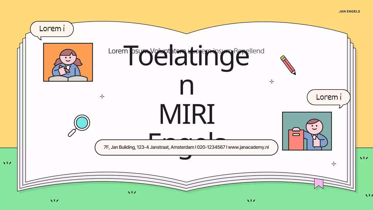 Schattige Engelse probleemoplossende hulpmiddelen van Yellow and Lotus