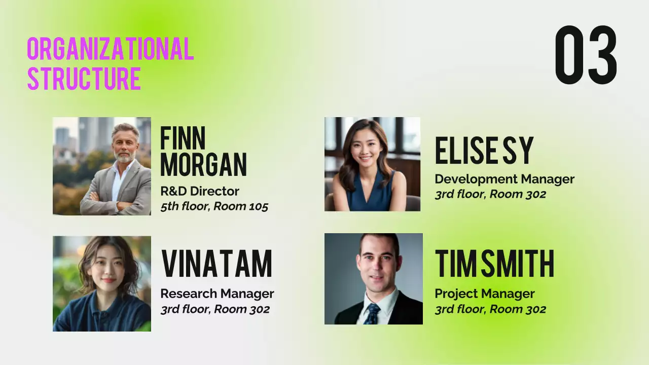 Green Modern R&D Orientation Presentation