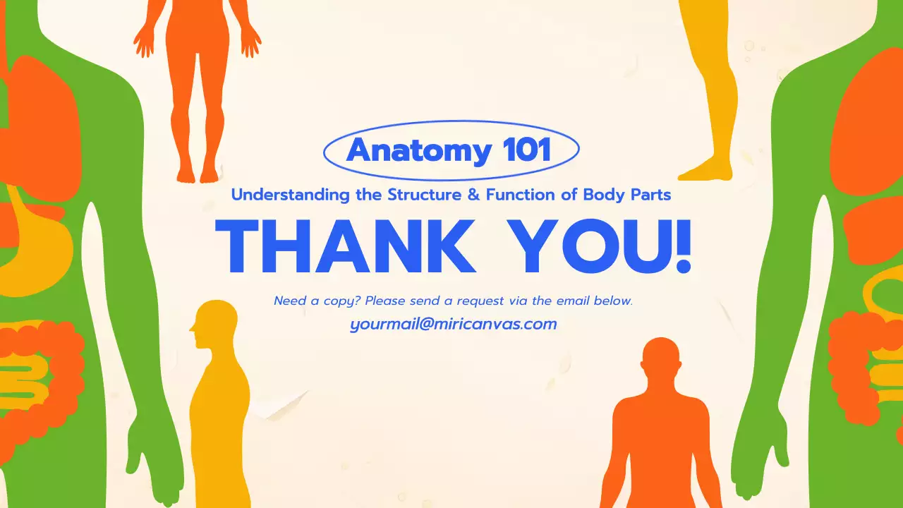 Orange Educational Anatomy Guide Presentation