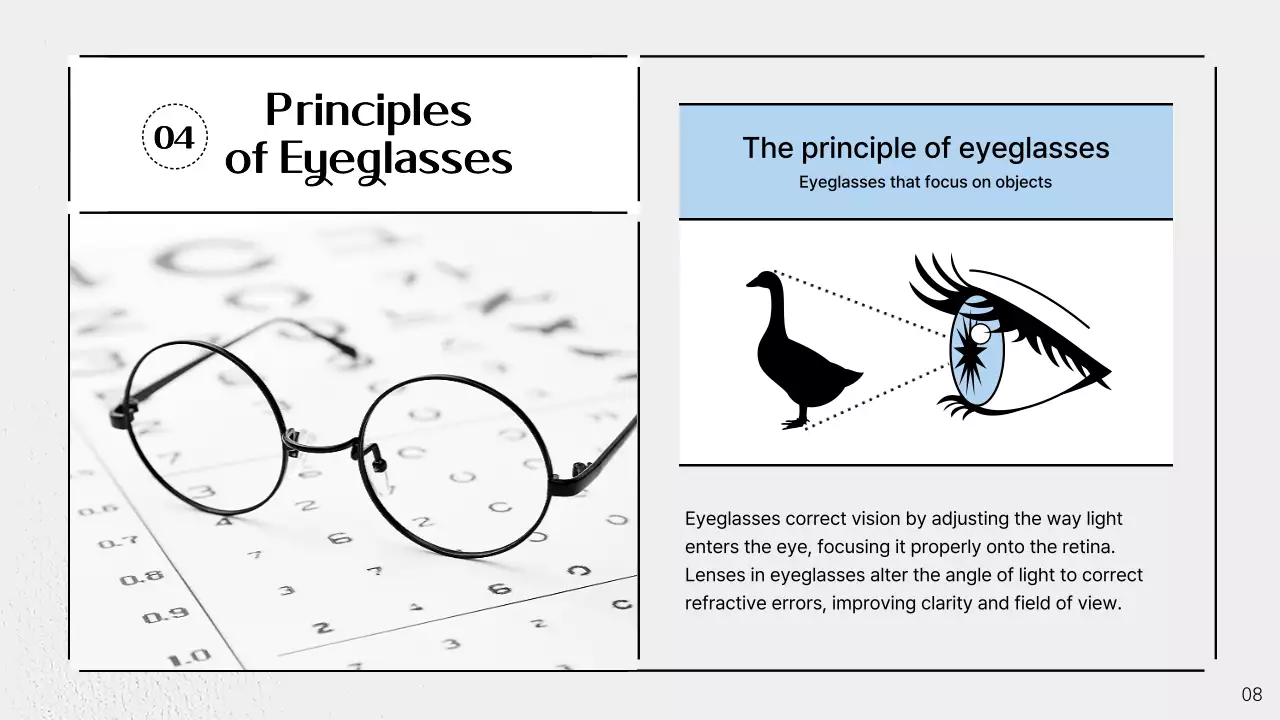 Blue Modern Eye Lecture Presentation