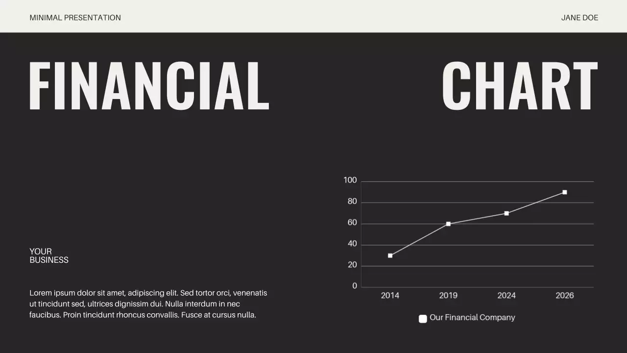 Black Minimal Business Presentation