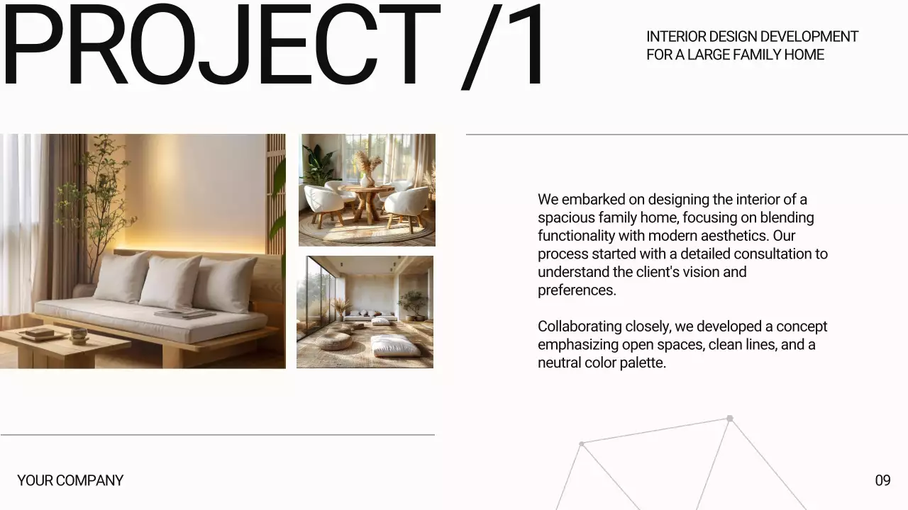 Beige Minimalist Interior Presentation