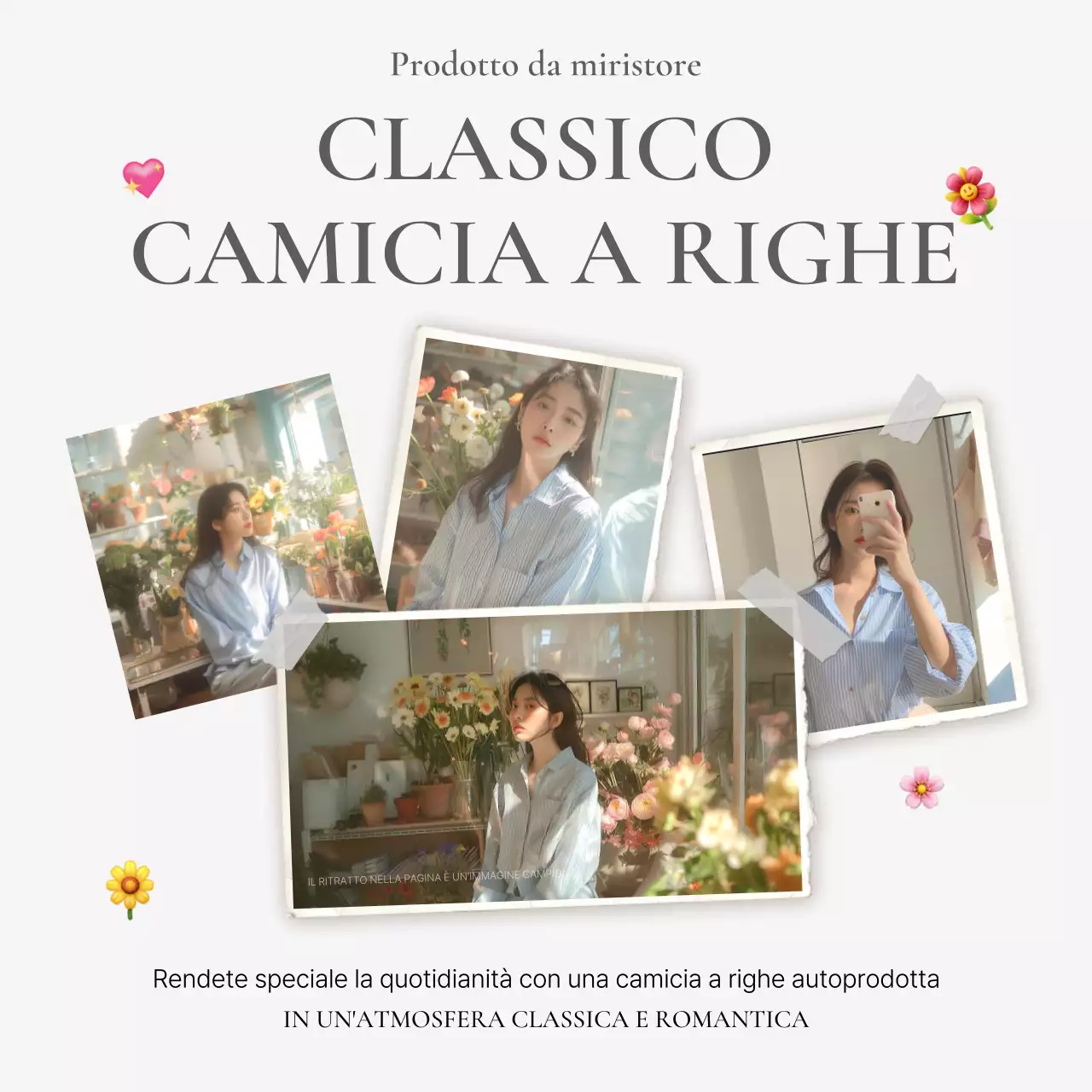 Una semplice copertina emoji bianca e grigia per un centro commerciale di modaNews mainTitle