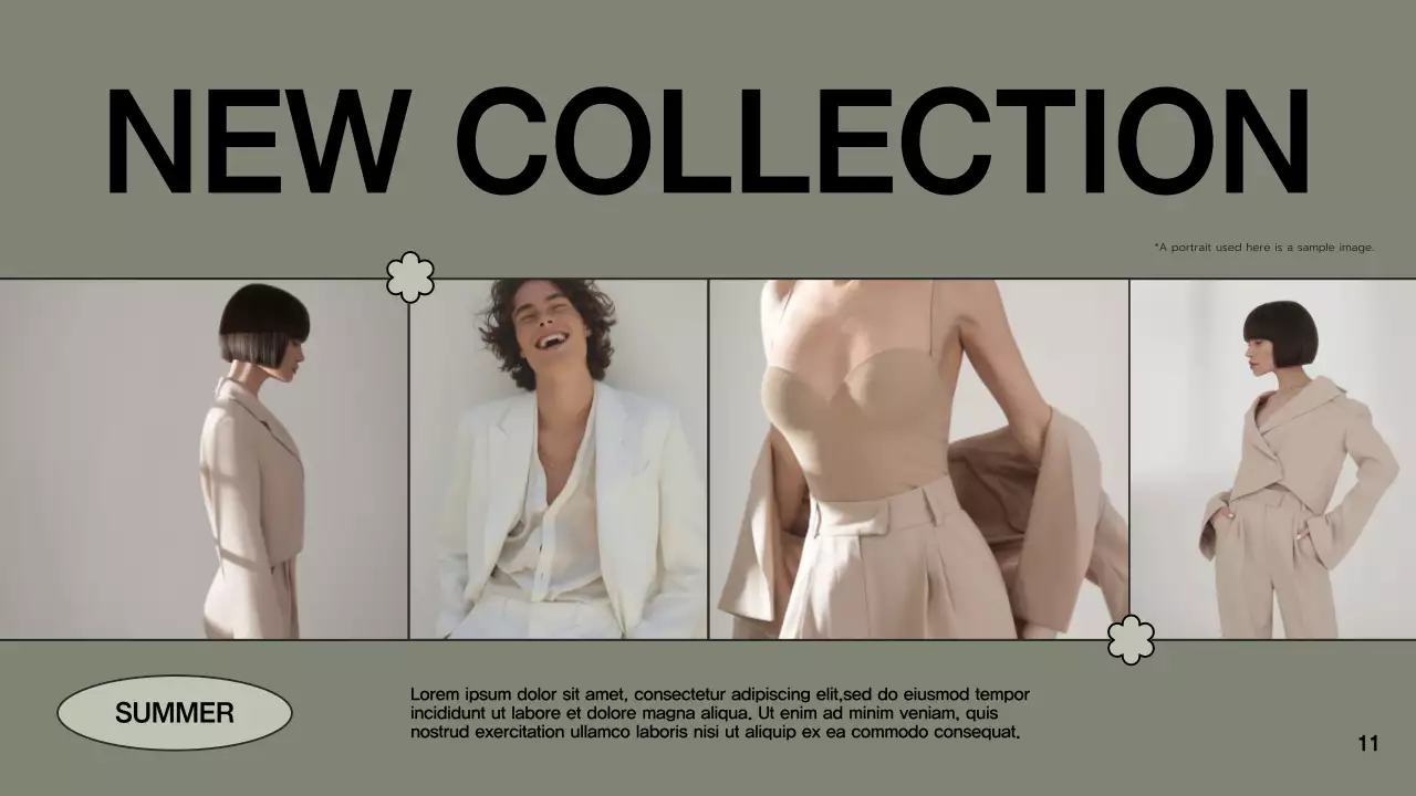 Beige Modern Fashion Proposal Presentation