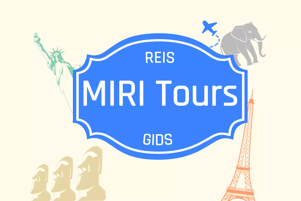 Concept reisgids in beige en blauw