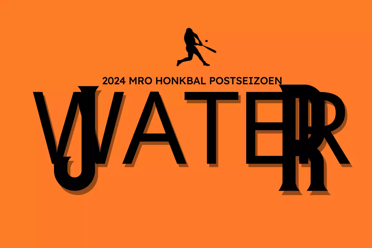 Sterk sportontwerp met een honkbalteamnaam